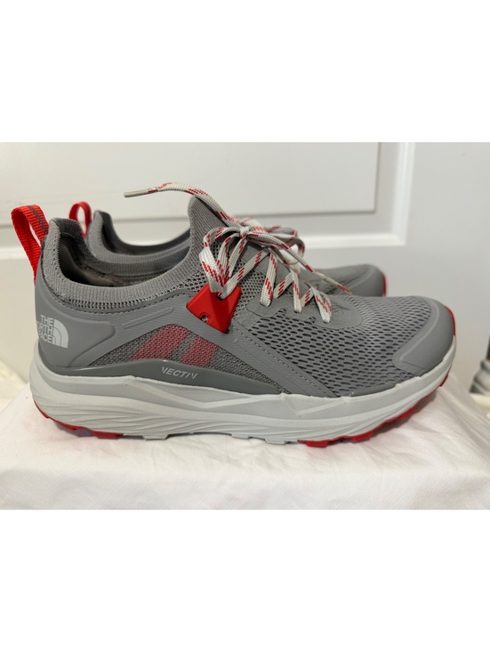 The North Face Other - The North Face Women's VECTIV Trail Running Shoes Size 9 Gray Red